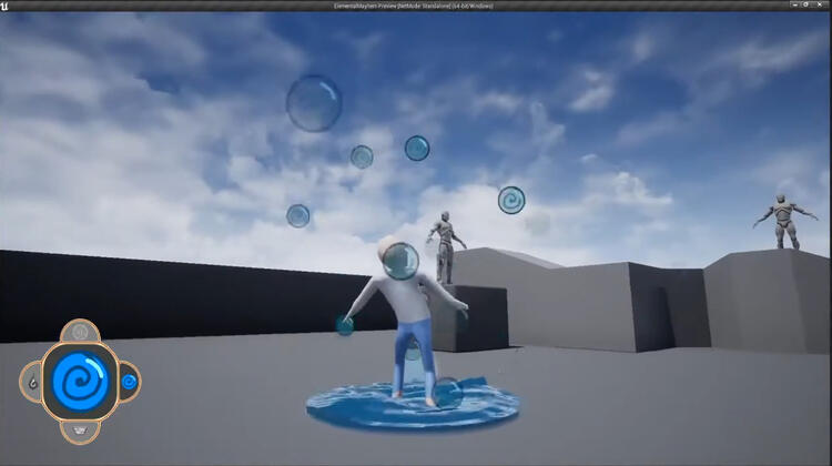 Platfighting Water stance